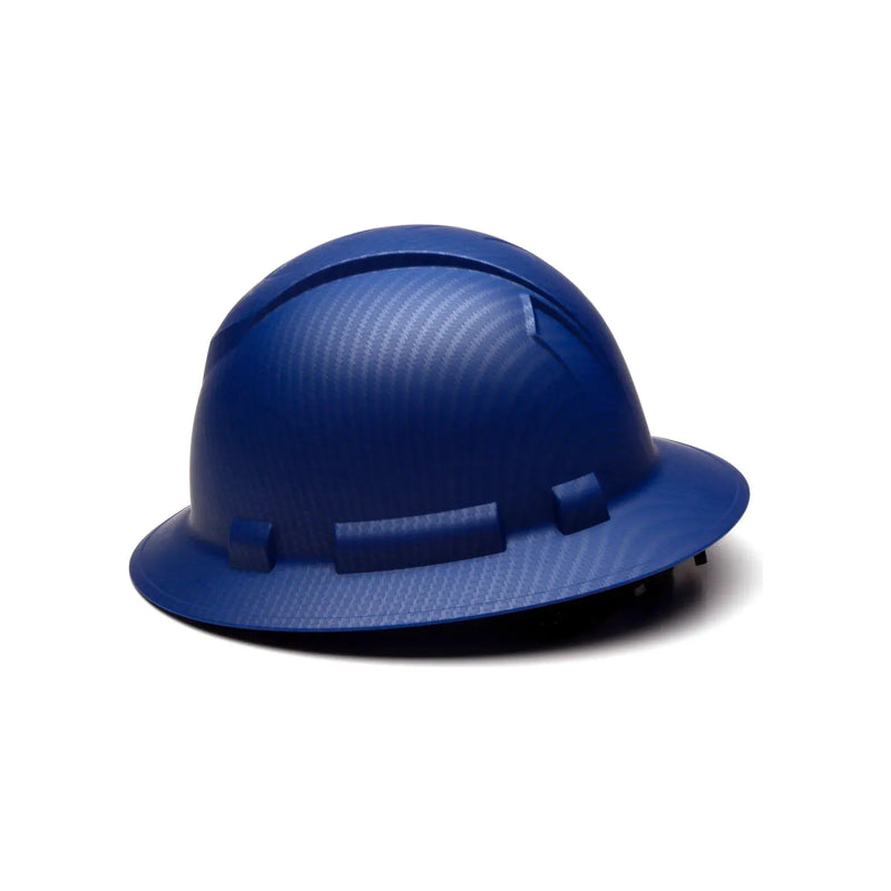 Casco de Seguridad RIDGELINE Ala Ancha Azul Grafito Mate- Pyramex HP54122