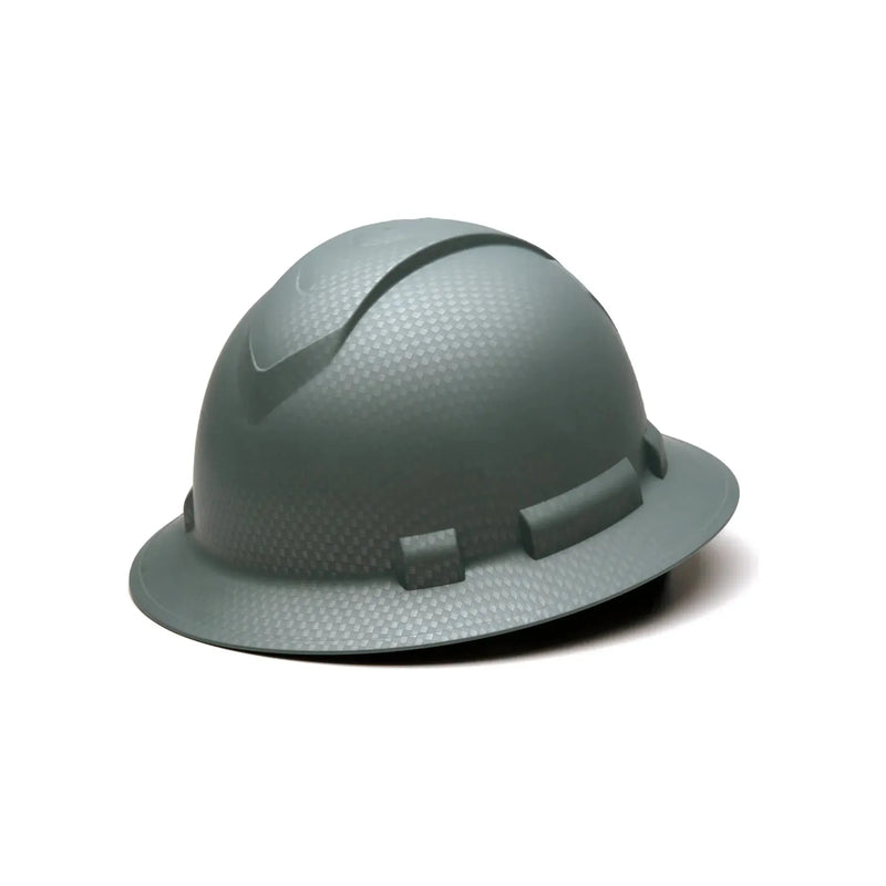 Casco de Seguridad RIDGELINE Ala Ancha Gris Grafito Mate- Pyramex HP54123