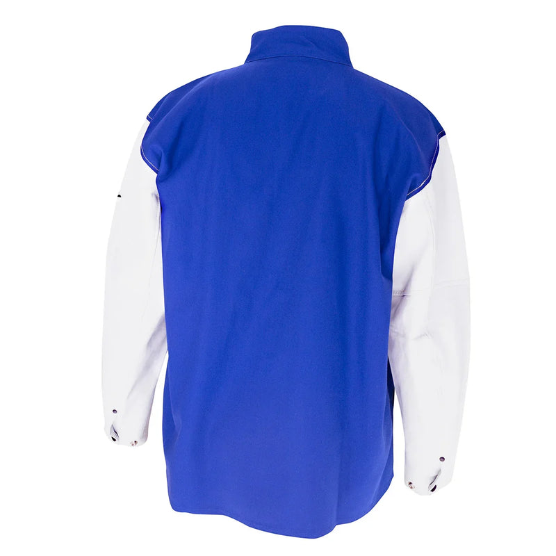 Chaqueta para Soldador Piel de Cabra y Algodón FR Black Stallion JH3010-RB