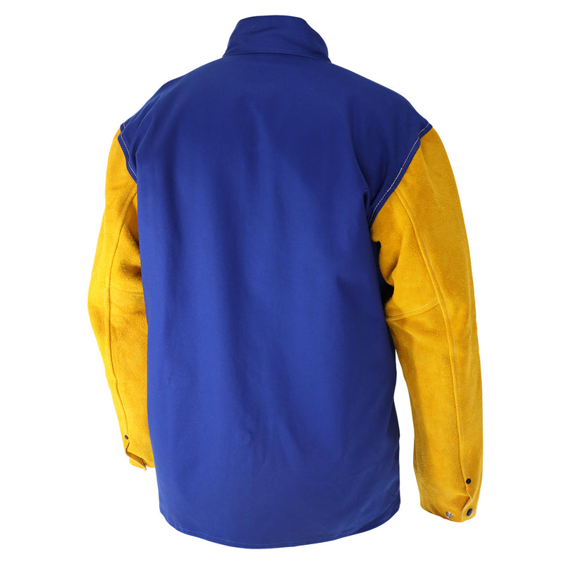 Chamarra / Chaqueta Para Soldador Híbrida BLACK STALLION JH3040-RB