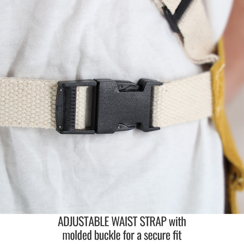 Mandil / Delantal Carnaza Piel de Res 36" de Largo - Black Stallion JL1536-TN