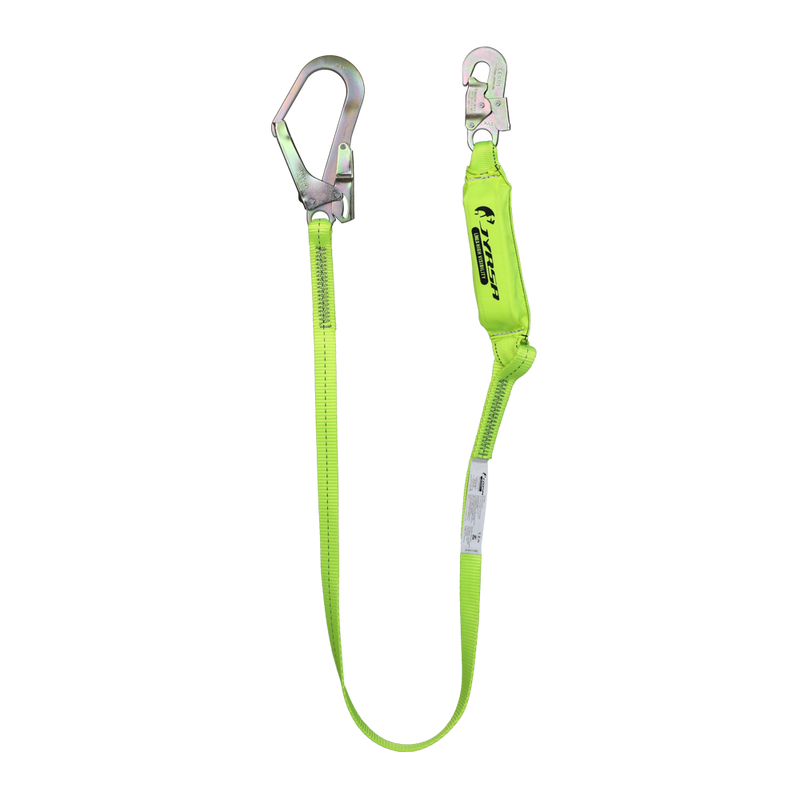 Linea de Vida Con Amortiguador Con Banda JYRSA JYR-AMC1G-1M83CM Gancho Grande