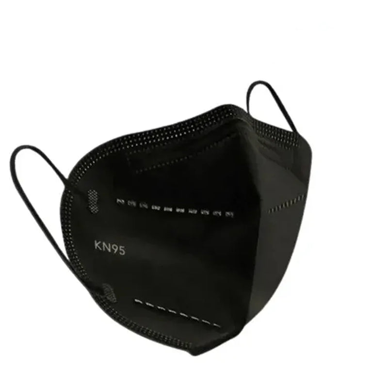 Cubrebocas Mascarilla KN95 Color Negro