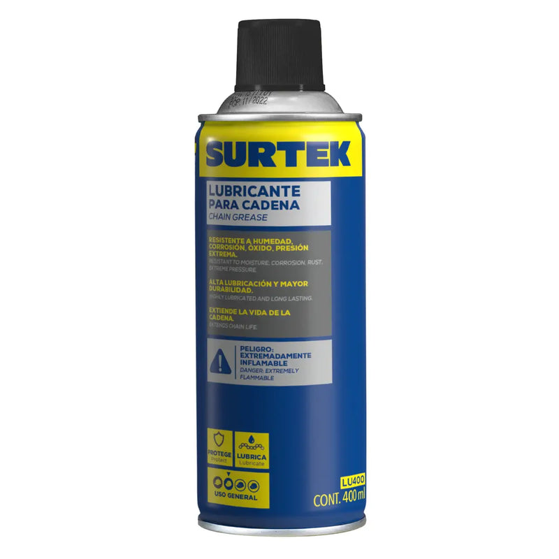 Lubricante Para Cadena 400ml - Surtek LU400