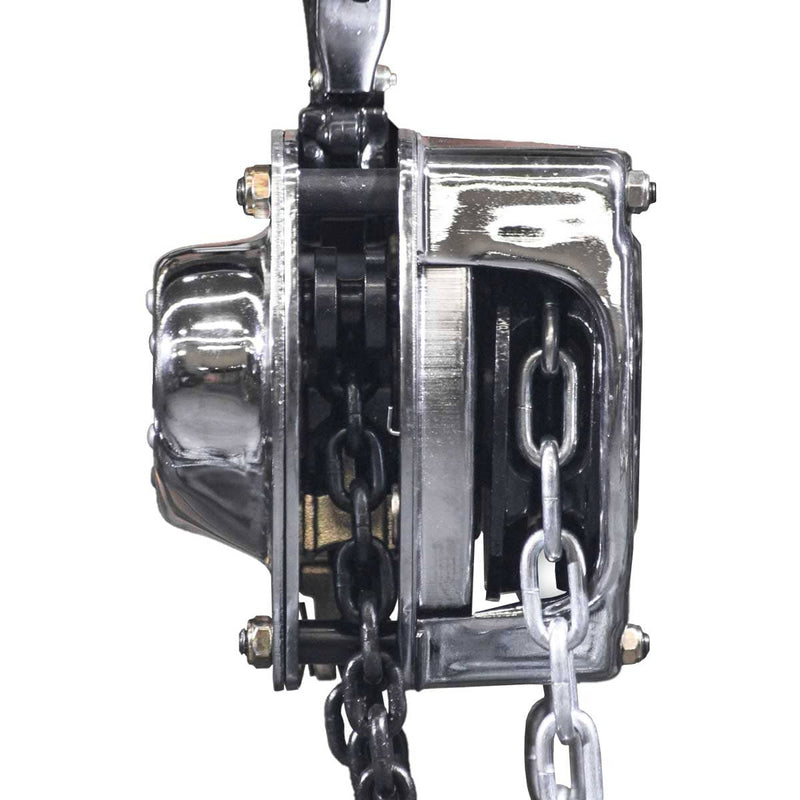 Garrucha Cromada Manual 1 T Cadena 6m - Weston Plus M-01280