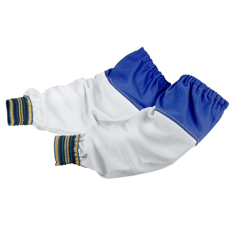 Mangas para Soldador Piel de Cabra y Algodón FR - Black Stallion HG-19S