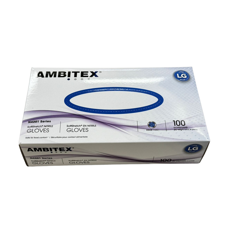 Guantes de Nitrilo Azul Ambitex N4201 4Mil