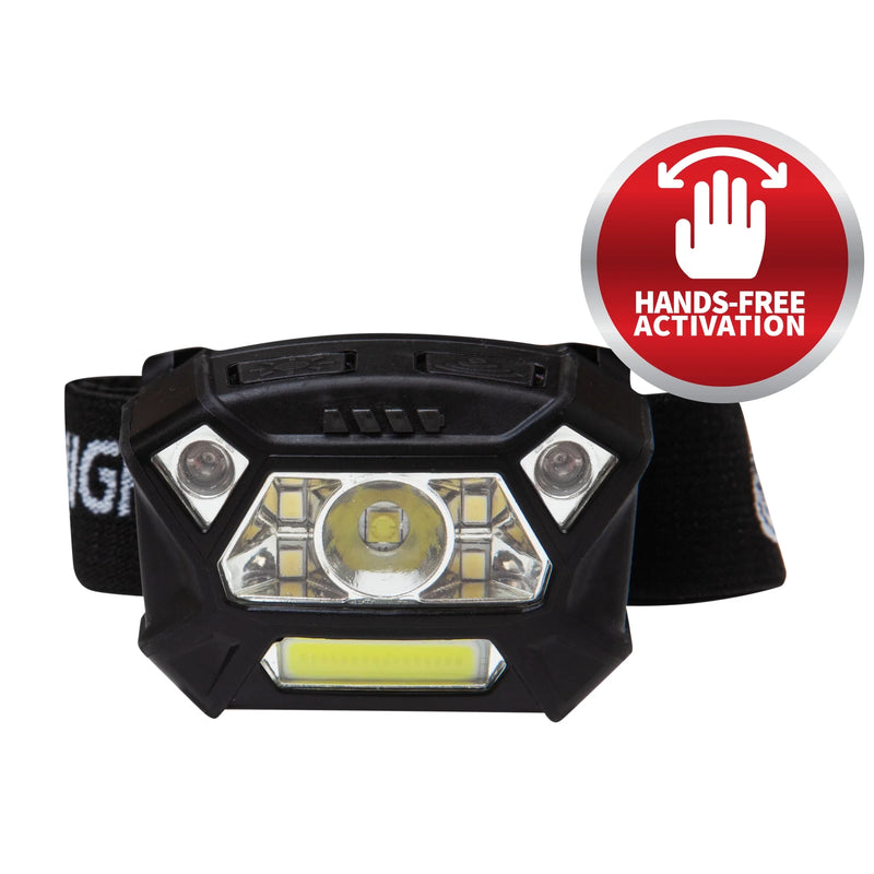 Linterna Frontal Nightstick NSP-4400B Dual-Light con sensor