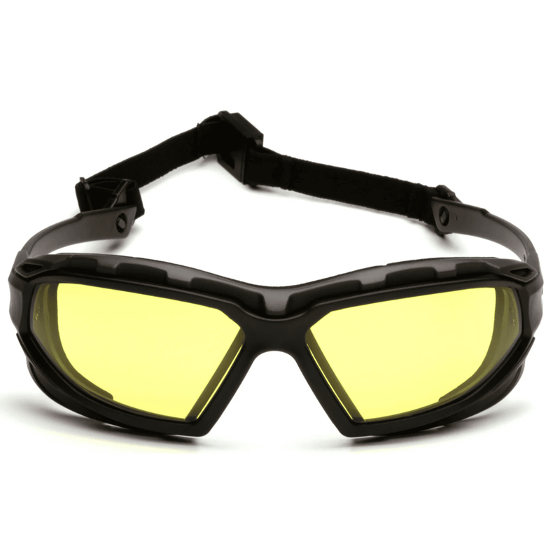 Lentes de Seguridad HIGHLANDER PLUS Ambar Anti Empaño H2X - Pyramex SBG5030DT