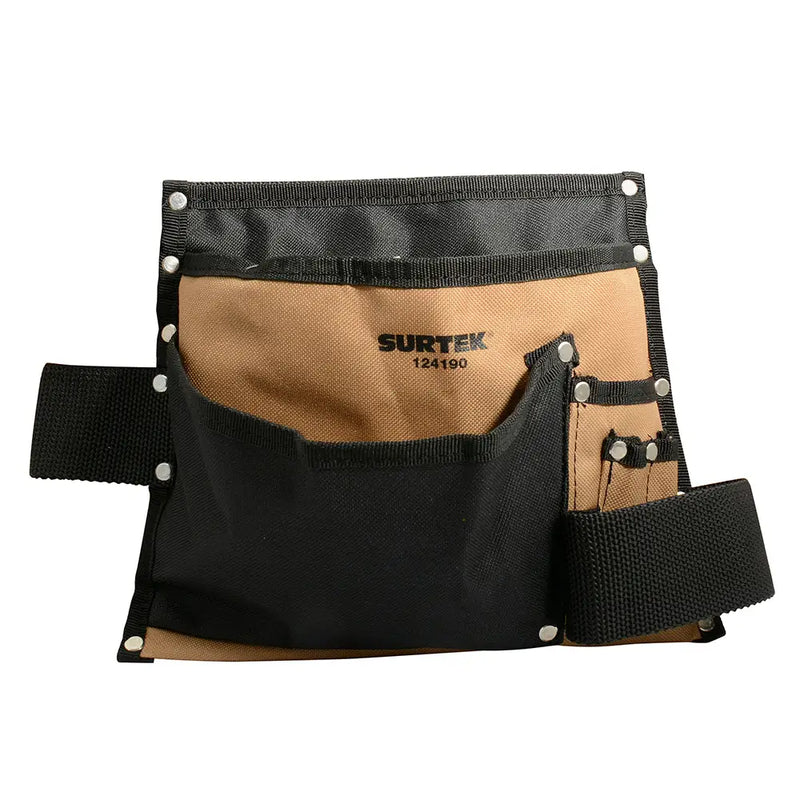Portaherramientas 7 Bolsillos Con Cinturón Ajustable - SURTEK 124190