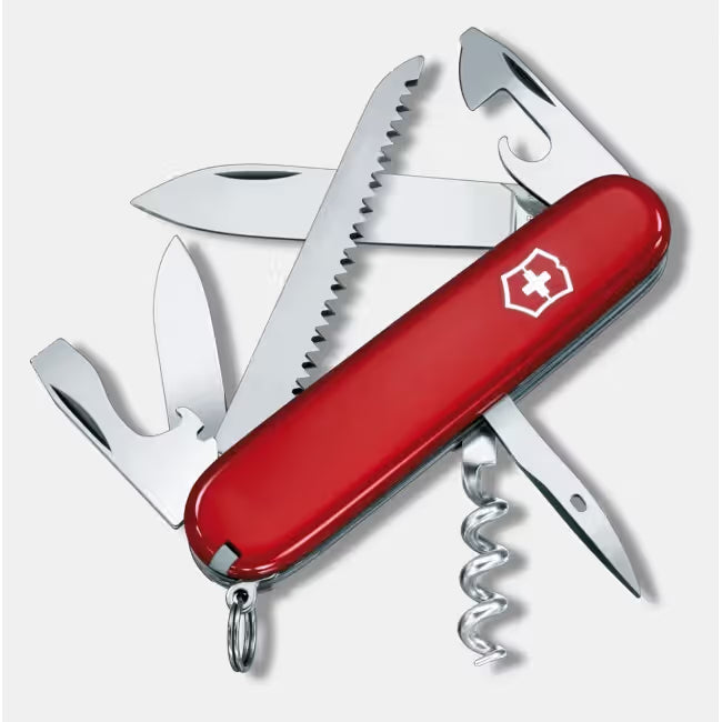 Victorinox Camper Navaja De Bolsillo 13 Funciones, 91 Mm