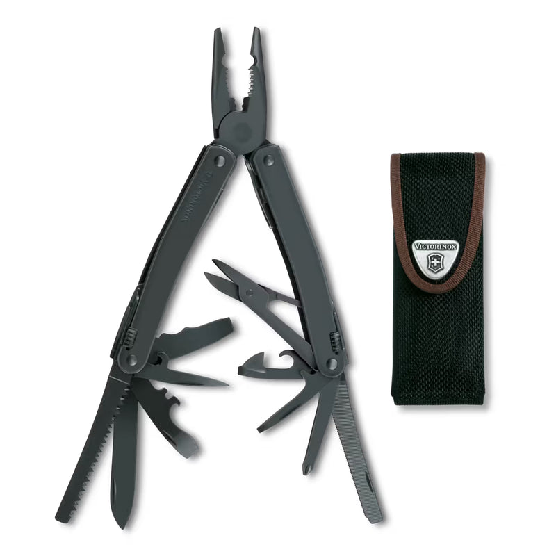 Victorinox 3.0224.3CN - Swiss Tool Spirit XBS 25 Funciones Acabado Negro Con Estuche