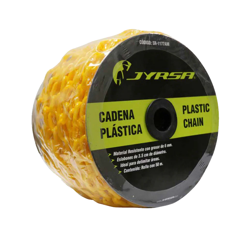 Cadena Plástica Delimitadora 50metros - Jyrsa SR-1177