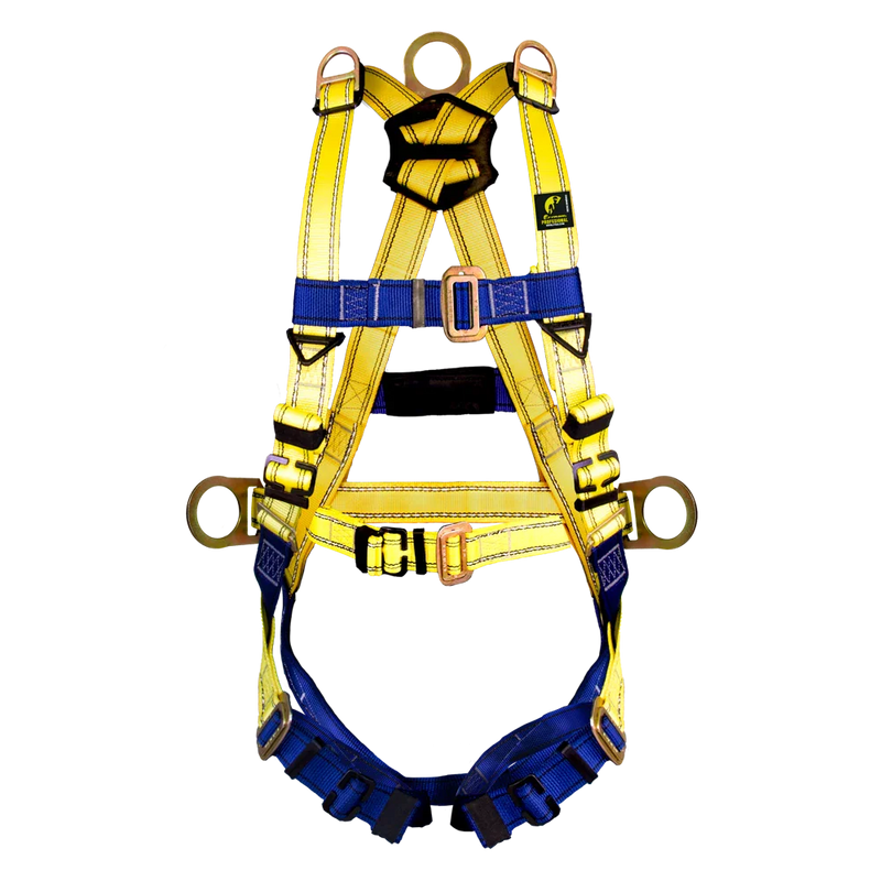 Arnés de Trabajo con Anillo "D" en Espalda, Hombros y Costado - JYRSA SS-10ACDHD