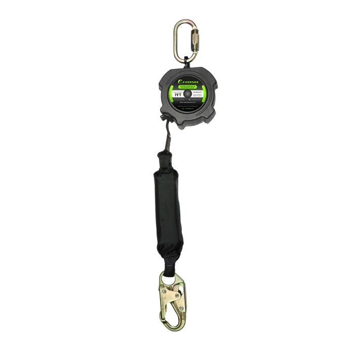 Línea de Vida Retráctil 7ft (2.13m) de Banda Clase 1 - Jyrsa SS-SRLPC7FT
