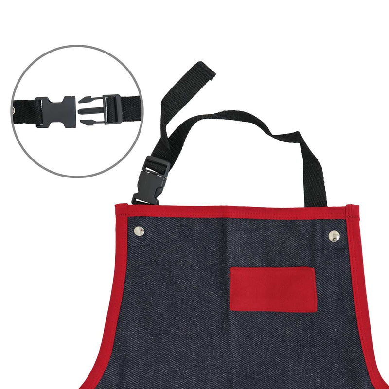 Mandil de Mezclilla Algodón 14 oz Unitalla 85x53 cm — Weston ST-6-500-524