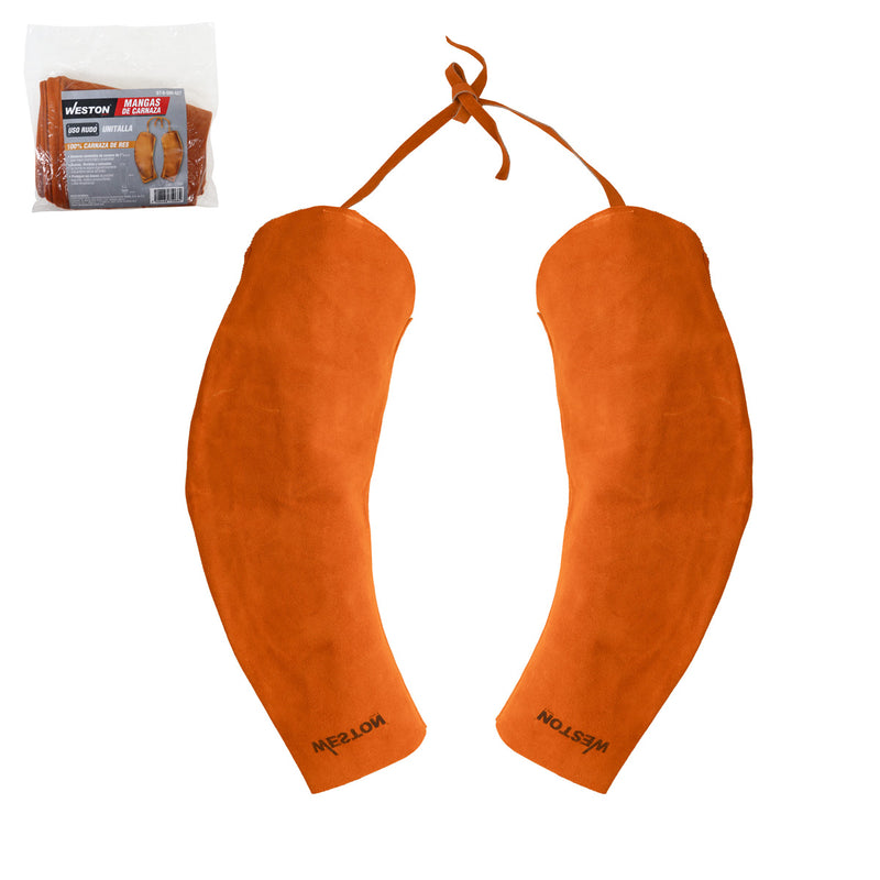 Mangas de Carnaza de Res 100% Uso Rudo Unitalla 22" — Weston ST-6-500-527