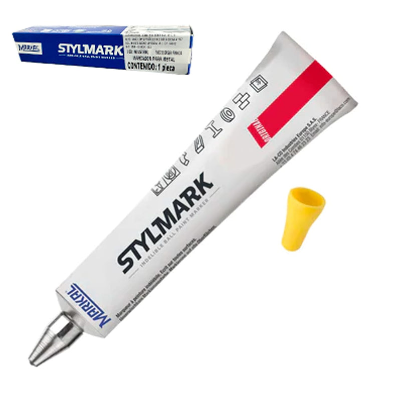 Marcador de Pintura Sólida Stylmark Punta Bola Acero 3 mm — Markal
