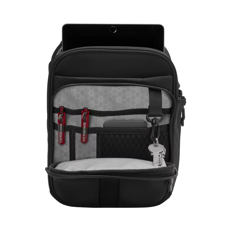 Victorinox Vertical Travel Companion Bolsa Cruzada Para Tablet Negro