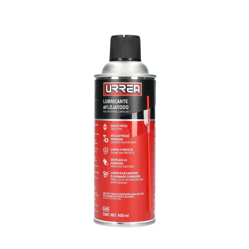 Lubricante Aflojatodo Dieléctrico 400 ml - URREA U40