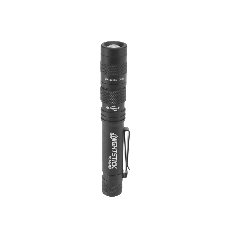 Linterna de Bolsillo Recargable USB-C 200 Lúmenes Zoom IP54 — Nightstick USB-205ZF