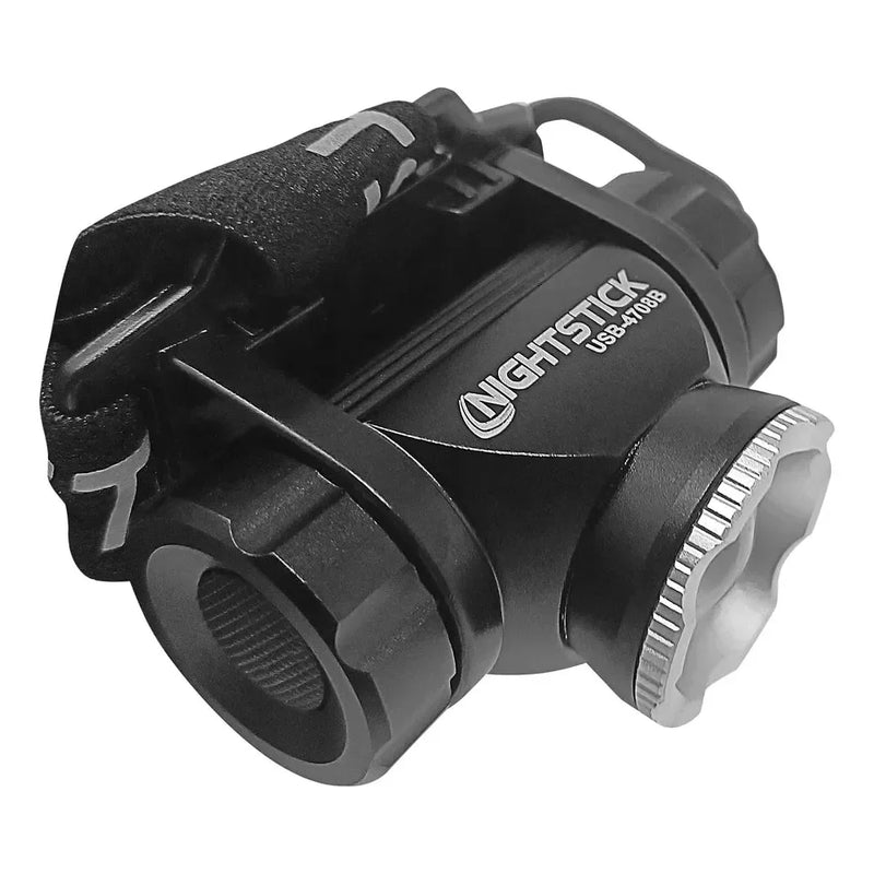 Lámpara Frontal Recargable Nightstick USB-4708B | Haz Ajustable, 1,100 Lúmenes