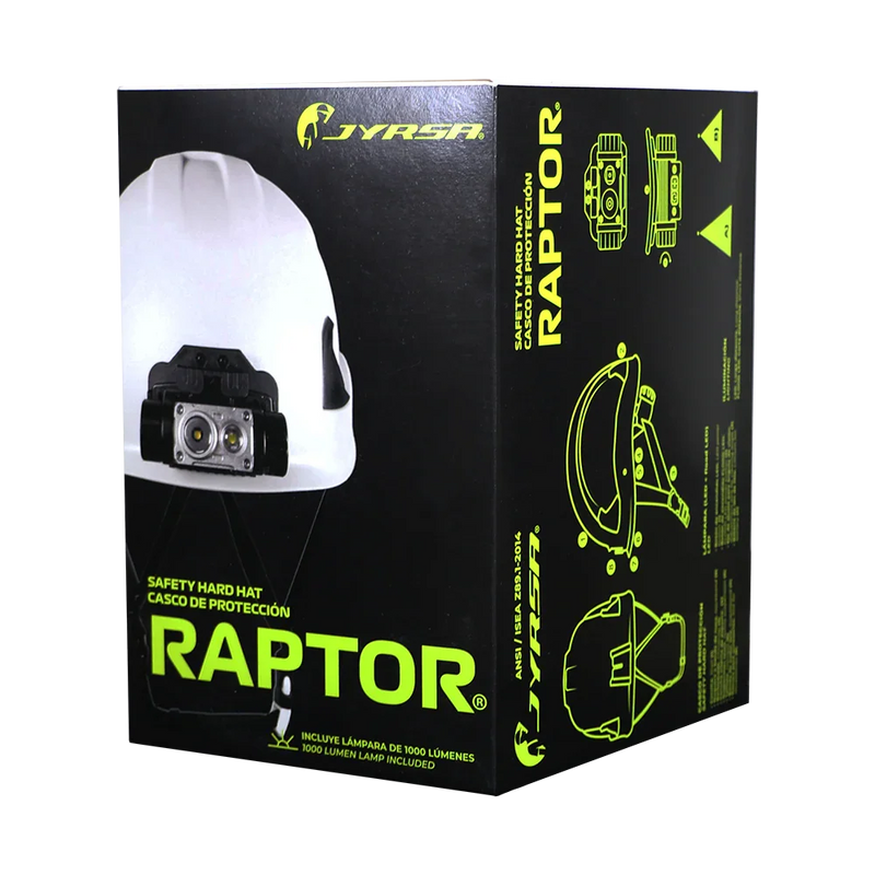 Casco Jyrsa WW-2009BK Clase E Con Lámpara de 1000 lúmenes