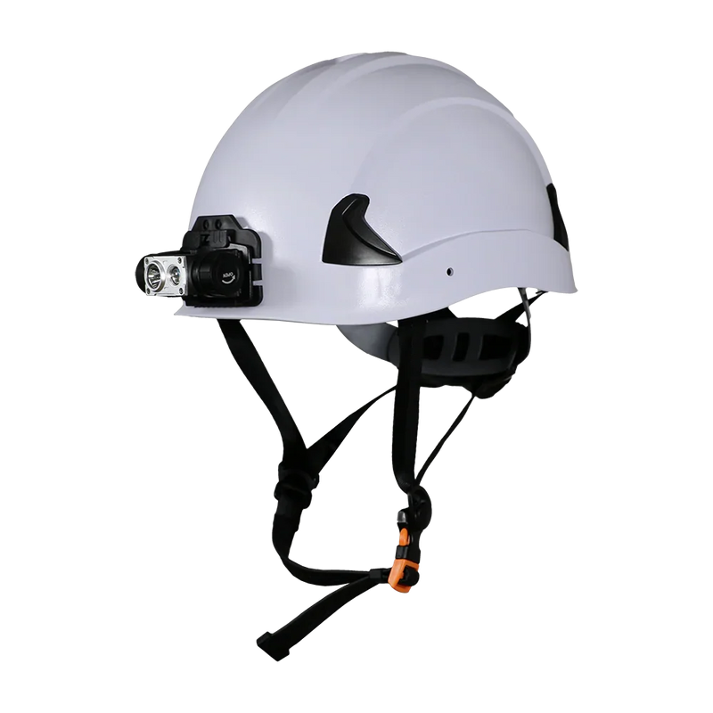 Casco Jyrsa WW-2009BK Clase E Con Lámpara de 1000 lúmenes