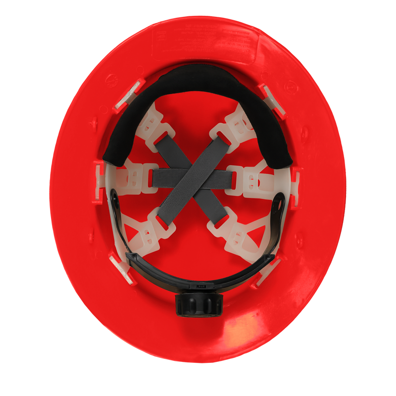 Casco de Seguridad Ala Ancha Dieléctrico Clase E con Ajuste Milimétrico — JYRSA WW-2018
