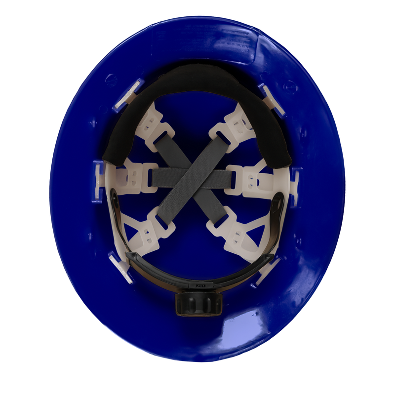 Casco de Seguridad Ala Ancha Dieléctrico Clase E con Ajuste Milimétrico — JYRSA WW-2018