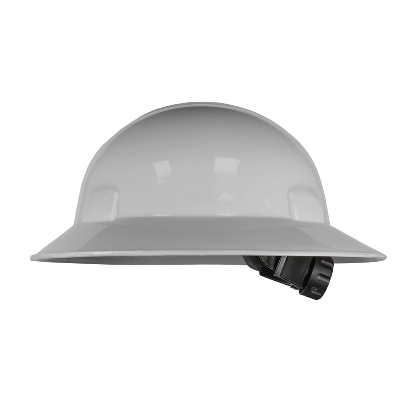 Casco de Seguridad Ala Ancha Dieléctrico Clase E con Ajuste Milimétrico — JYRSA WW-2018