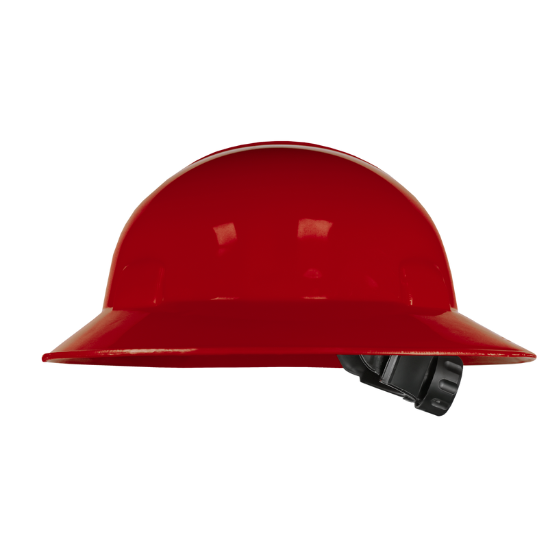 Casco de Seguridad Ala Ancha Dieléctrico Clase E con Ajuste Milimétrico — JYRSA WW-2018