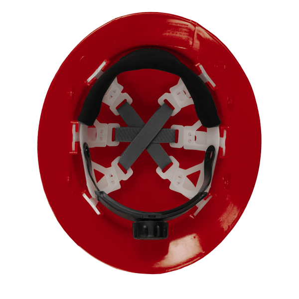 Casco de Seguridad Ala Ancha Dieléctrico Clase E con Ajuste Milimétrico — JYRSA WW-2018