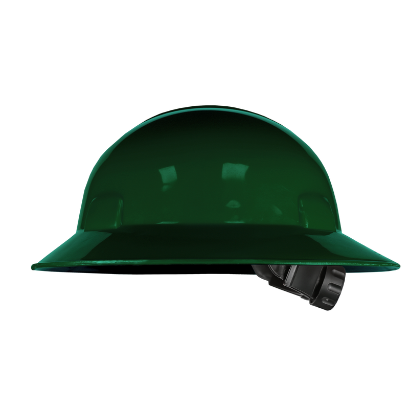 Casco de Seguridad Ala Ancha Dieléctrico Clase E con Ajuste Milimétrico — JYRSA WW-2018