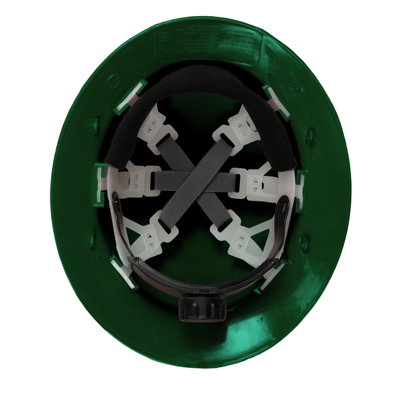 Casco de Seguridad Ala Ancha Dieléctrico Clase E con Ajuste Milimétrico — JYRSA WW-2018