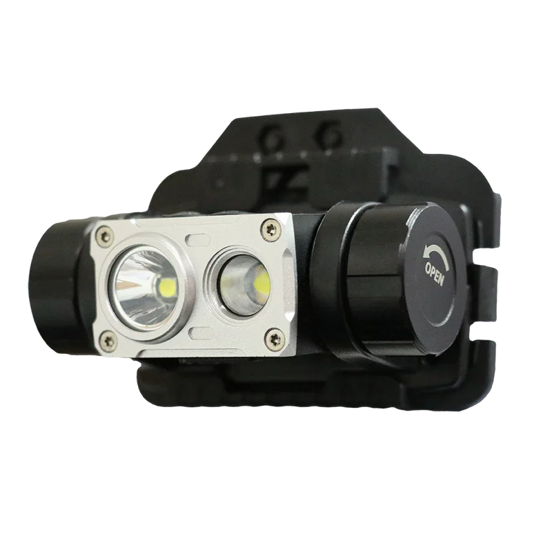 Casco Jyrsa WW-2009BK Clase E Con Lámpara de 1000 lúmenes