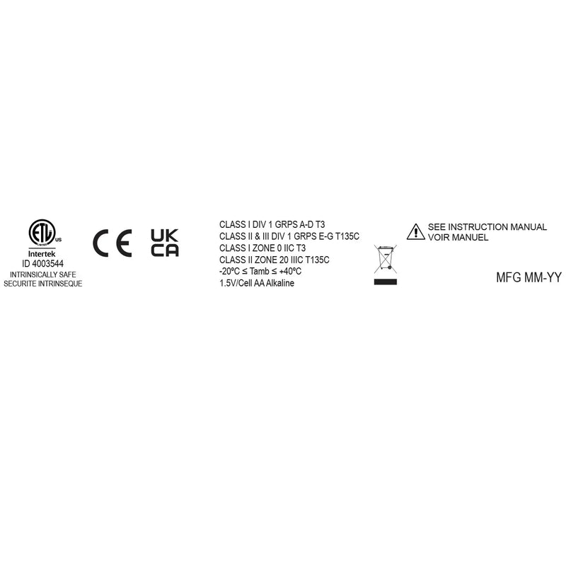 Linterna Nightstick XPP-5422GX Dual-Light 300lm Intrínsecamente Segura