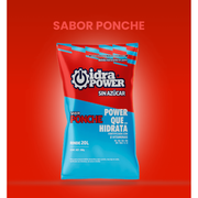 Bebida Hidratante Idrapower Sin Azúcar, 200gr - Rinde 20 Litros - Sabor a Seleccionar - DIBAMEX