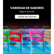 Bebida Hidratante Idrapower Sin Azúcar, 200gr - Rinde 20 Litros - Sabor a Seleccionar - DIBAMEX