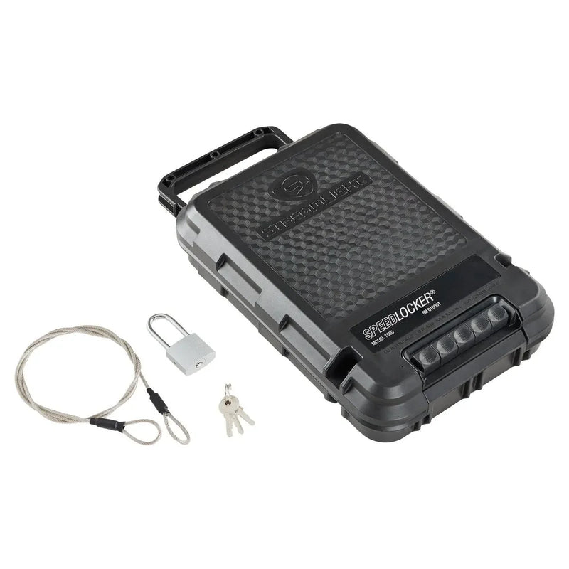 Caja de Almacenamiento Segura Streamlight SpeedLocker - Portátil y Bloqueable - DIBAMEX