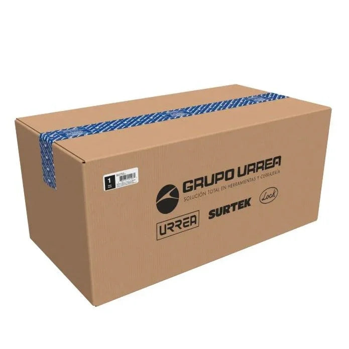 Caja Portaherramientas 16"x7"x7" Metálica con Porta Candado - URREA D3