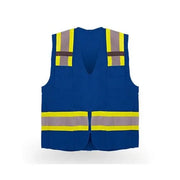 Chaleco Super Rescatista con Reflejantes Dobles MR Seguridad SR1035 - DIBAMEX