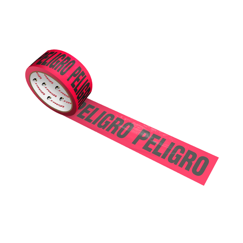 Cinta Barricada Roja Leyenda "PELIGRO" 300m - JYRSA JYR-1191 - DIBAMEX