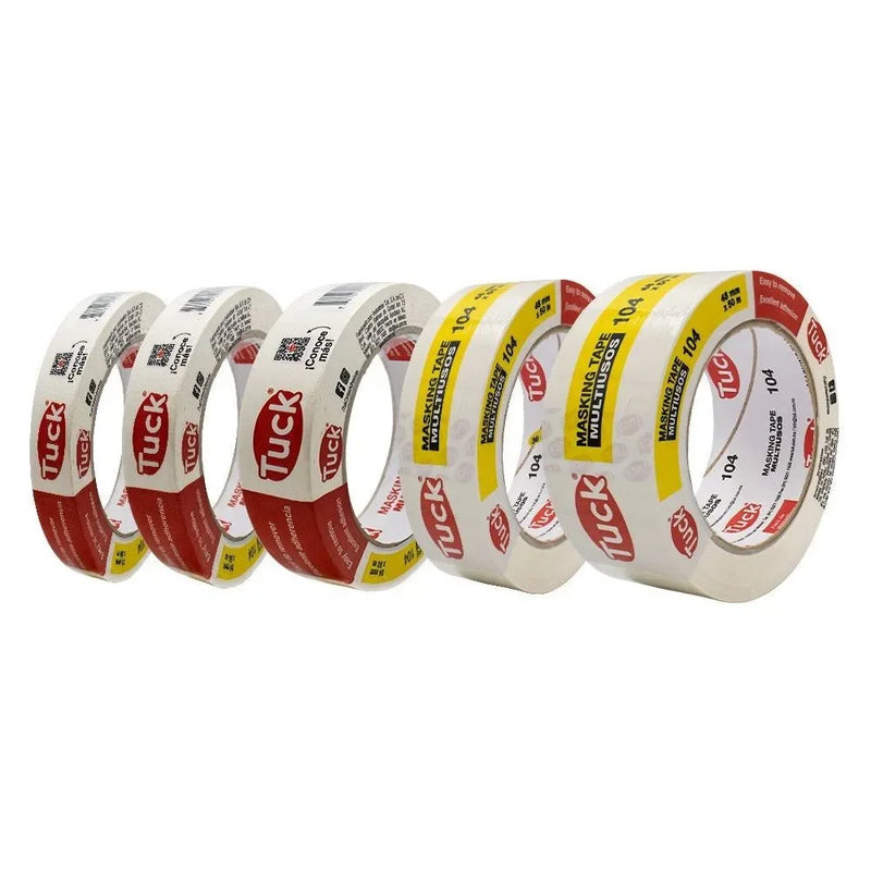 Cinta Masking Tape TUK 104 – Uso General - DIBAMEX