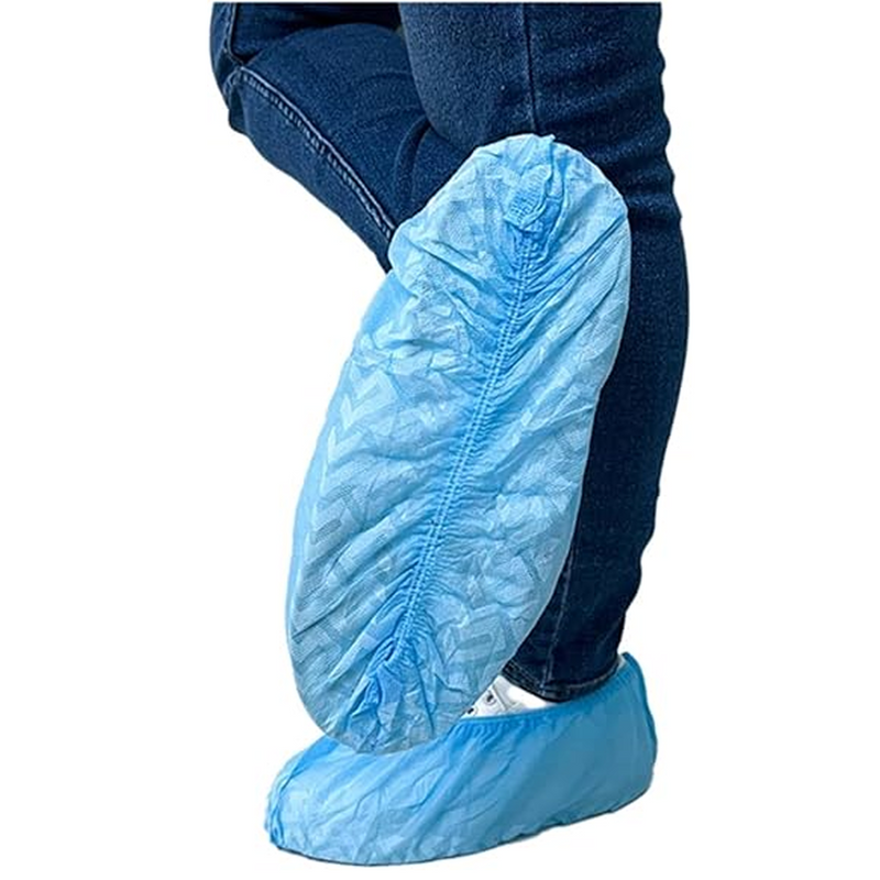 Cubre Calzado de Polipropileno con Antiderrapante Caja c/1000 Piezas Life Guard 4350N