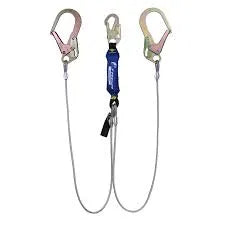 Amortiguador con doble cable de acero y ganchos grandes – Jyrsa SS-AM2CAG1M83CM