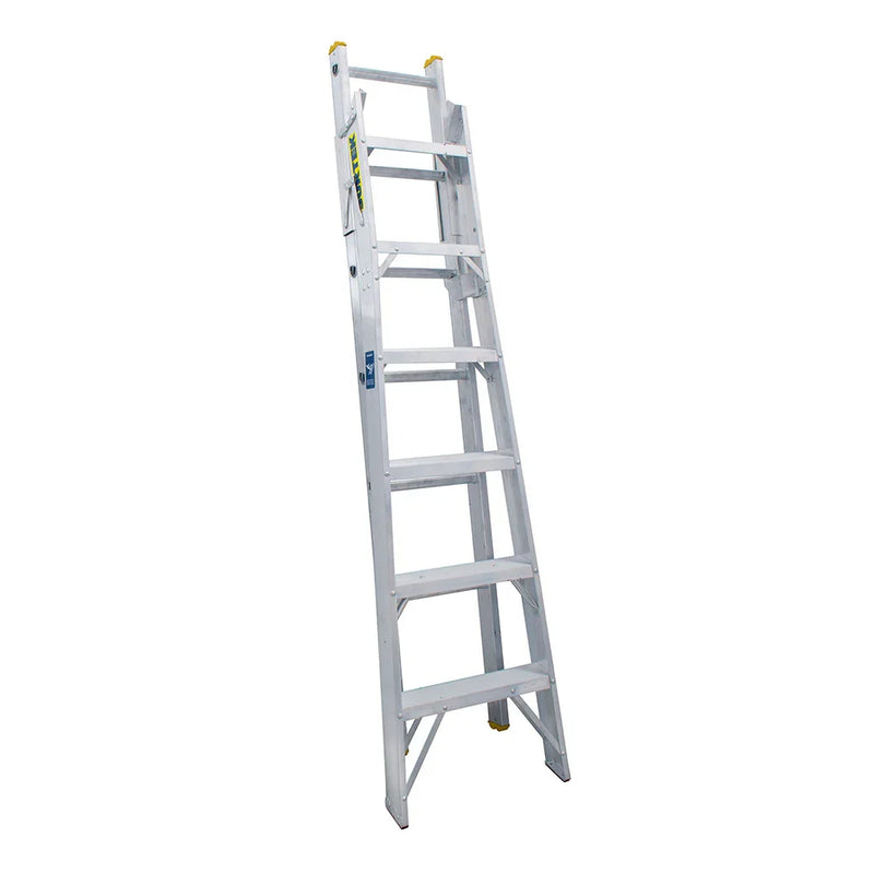 Escalera Convertible de Aluminio 4.59m - Surtek EC15