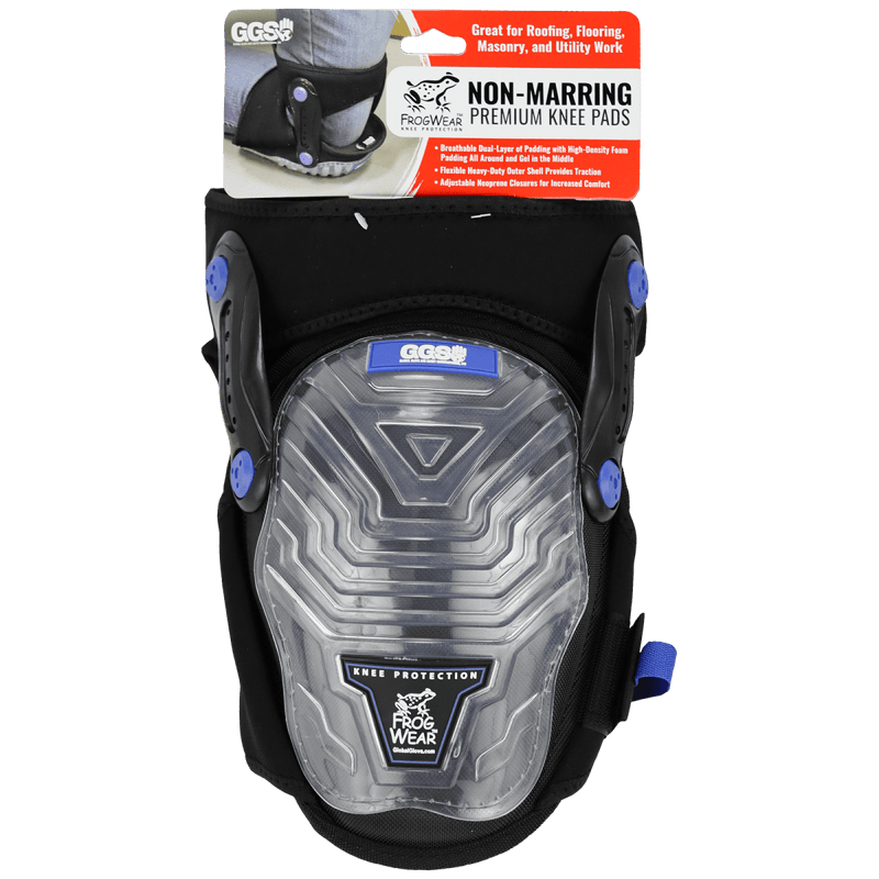 Rodilleras Antirrayaduras con Gel y Cap TPR — Global Glove FrogWear KP481G