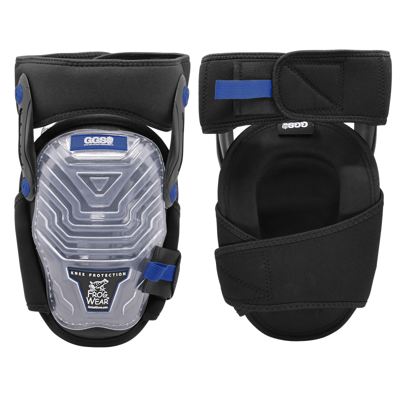 Rodilleras Antirrayaduras con Gel y Cap TPR — Global Glove FrogWear KP481G