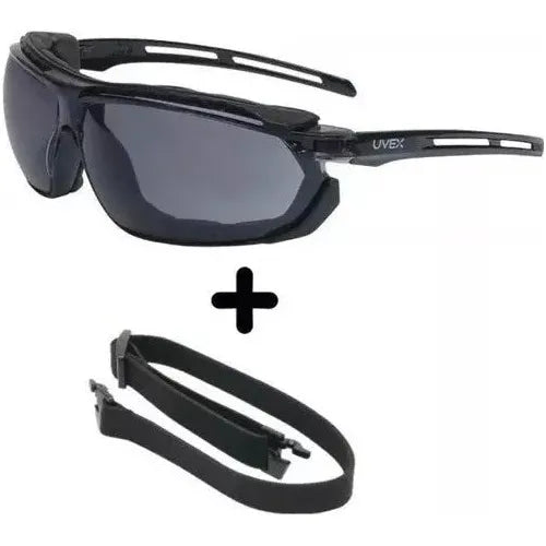 Gafas Lentes de Seguridad Uvex Tirade S4041 Convertibles Mica Gris - DIBAMEX